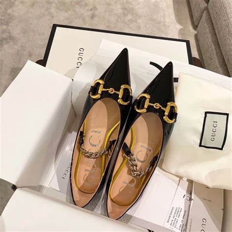 gucci shoes horse strap|gucci horsebit flats.